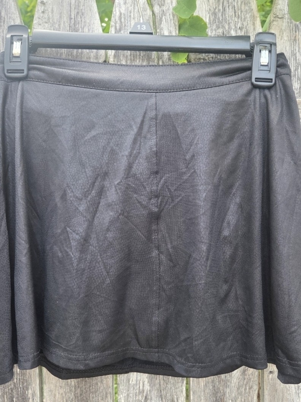 Swoon Black Women's A-Line Skirt - Classic Everyday Style